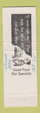 Matchbook Cover - Jay's fine Foods Prineville OR Juniper Room