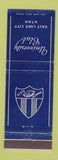 Matchbook Cover - University Club Salt Lake City UT