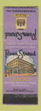 Matchbook Cover - Penn Stroud Hotel Stroudsburg PA