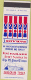 Matchbook Cover - Parade Magazine El Paso Times newspaper TX