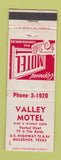 Matchbook Cover - Valley Motel Muleshoe TX