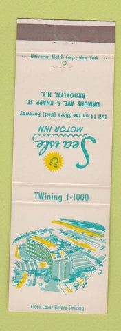 Matchbook Cover - Sea Isle Motor Inn Brooklyn NY