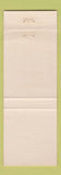 Matchbook Cover - Motel Carby Kingsville TX