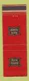 Matchbook Cover - Rock Island Railroad