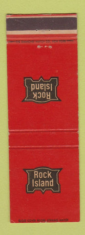 Matchbook Cover - Rock Island Railroad