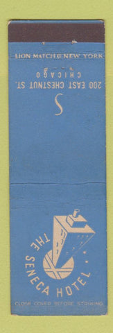 Matchbook Cover - Seneca Hotel Chicago IL WEAR