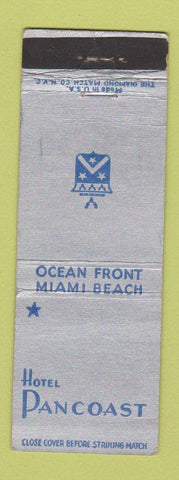 Matchbook Cover - Hotel Pancoast Miami Beach FL