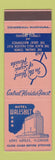 Matchbook Cover - Hotel Walesbilt Lake Wales FL