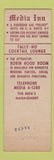Matchbook Cover - Media Inn PA