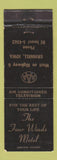Matchbook Cover - Four Winds Motel Grinnell IA WEAR