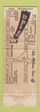 Matchbook Cover - El Rancho Motel Millbrae CA Full Length