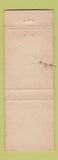 Matchbook Cover - Chapp Chevrolet South Orange NJ 1960 #2 WEAR