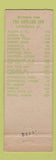 Matchbook Cover - Darling Inn Lyndonville VT