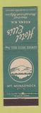 Matchbook Cover - Hotel Ellis Keene NH Mount Monadnock DD Bean