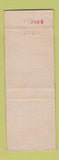 Matchbook Cover - Aurora Hotel Worcester MA
