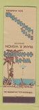 Matchbook Cover - Hotel Lankershim Los Angeles CA girlie