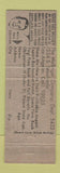 Matchbook Cover - Mellinger Company Los Angeles CA Imports girlie