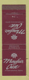 Matchbook Cover - Mayfair Crest Hotel Brisbane Australia