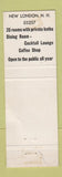 Matchbook Cover - New London Inn NH WEAR