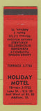 Matchbook Cover - Holiday Motel Addison IL