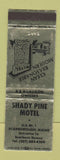 Matchbook Cover - Shady Pine Motel Scarborough ME WEAR