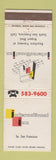 Matchbook Cover - International Inn South San Francisco CA