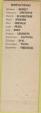 Matchbook Cover - Rochster NY Watchmaker Society