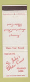 Matchbook Cover - St John's Motor Court Kearney NE motel