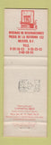 Matchbook Cover - Hotel Ixtapan Nueva Ixtapan Mexico