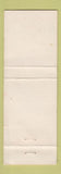Matchbook Cover - Gulf oil gas Cross Town Miami Beach FL WORN