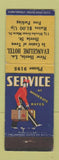Matchbook Cover - Evangeline Hotel New Iberia LA