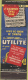 Matchbook Cover - Utilite roadside repair warning light