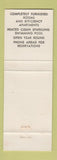 Matchbook Cover - Sea Oats Motel Apartments Myrtle Beach SC