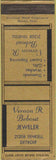 Matchbook Cover - Bebout Jeweler Detroit MI SAMPLE