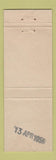 Matchbook Cover - Esso oil gas Extra UK England WEAR