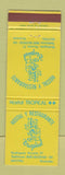 Matchbook Cover - Hostal Y Restaurante Motril Granada