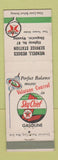 Matchbook Cover - Texaco oil gas Wendell Hedges Chugwater WY