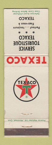 Matchbook Cover - Texaco oil gas QC WEAR