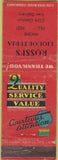 Matchbook Cover - Rossi's Liquor Store WEAR