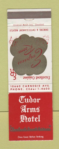 Matchbook Cover - Tudor Arms Hotel Cleveland OH