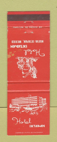 Matchbook Cover - Hotel Ixtapan Nueva Ixtapan Mexico