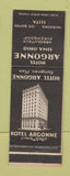 Matchbook Cover - Hotel Argonne Lima OH
