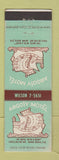 Matchbook Cover - Argosy Motel Miami Beach FL