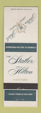 Matchbook Cover - Statler Hilton Hotel Hartford CT