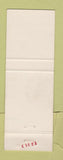 Matchbook Cover - Hotel Cumberland Plattsburgh NY GREEN