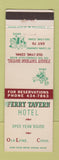 Matchbook Cover - Ferry Tavern Hotel Old Lyme CT WEAR