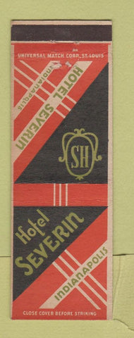 Matchbook Cover - Hotel Severin Indianapolis IN