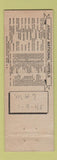 Matchbook Cover - Hotel Thomas Jefferson Birmingham AL