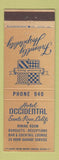 Matchbook Cover - Hotel Occidental Santa Rosa CA