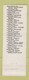 Matchbook Cover - Hotel Miami Dayton OH Albert Pick